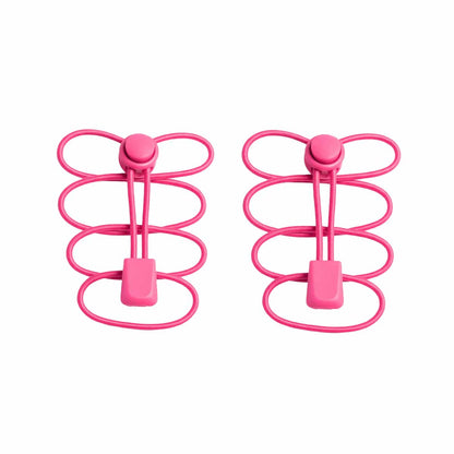 Elastische runde Schnürsenkel mit Schnellverschluss