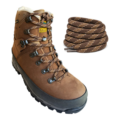 Braun Gemustert – schnuersenkel meindl braun gemustert 02 am schuh