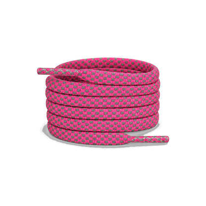 Pink Neon – schnuersenkel reflektierend flach pink neon 01 hauptbild