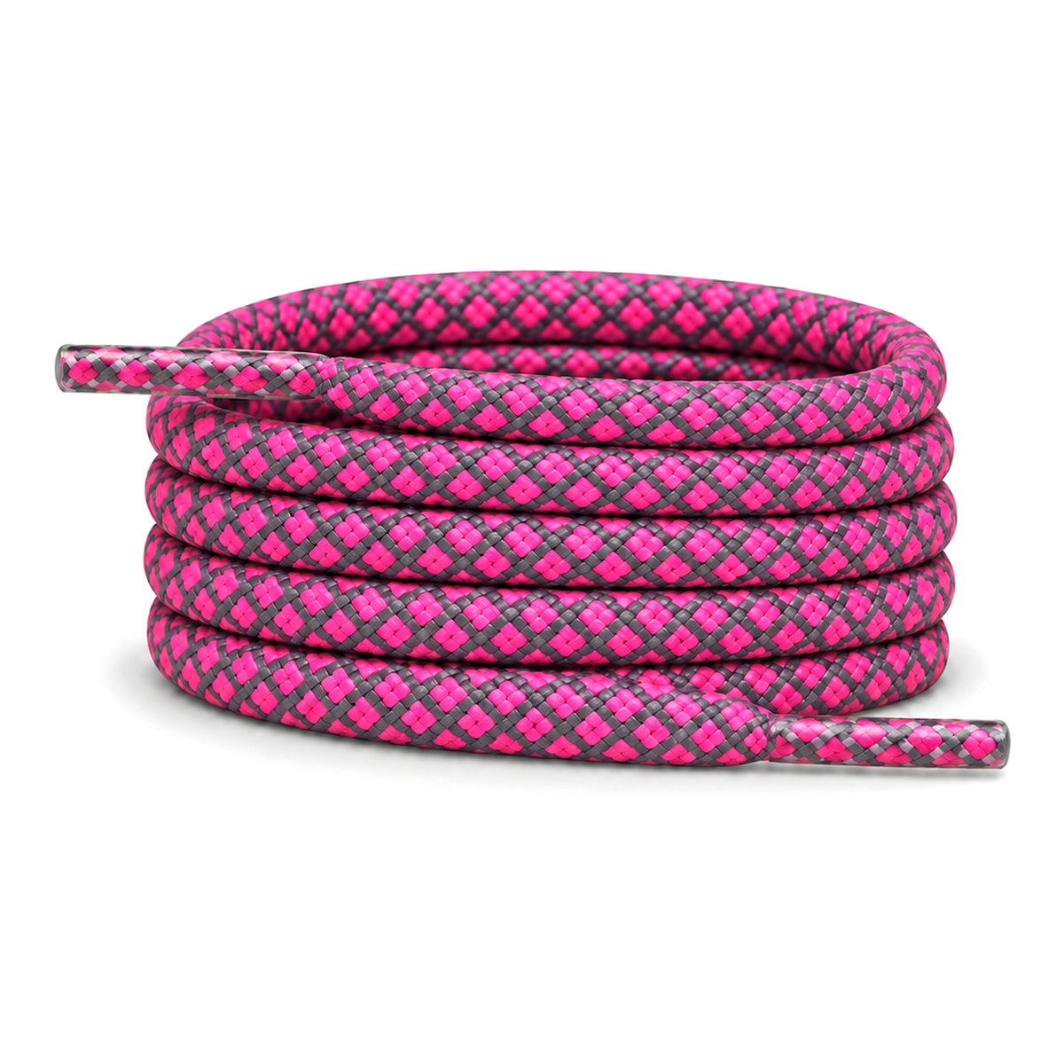 Pink Neon – schnuersenkel reflektierend rund pink neon 01 hauptbild
