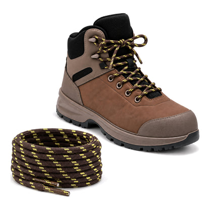 Braun Dunkel Gelb Gemustert – schnuersenkel wander braun dunkel gelb gemustert 04 schuh braun hell