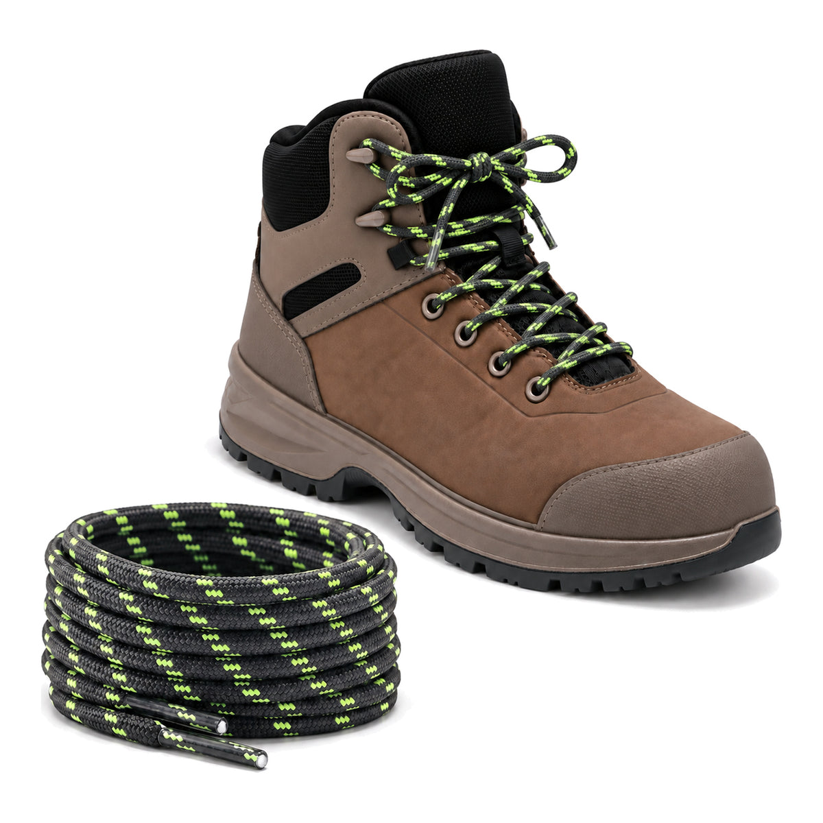 Grau Dunkel Gruen Neon Gemustert – schnuersenkel wander grau dunkel gruen neon gemustert 02 schuh braun hell
