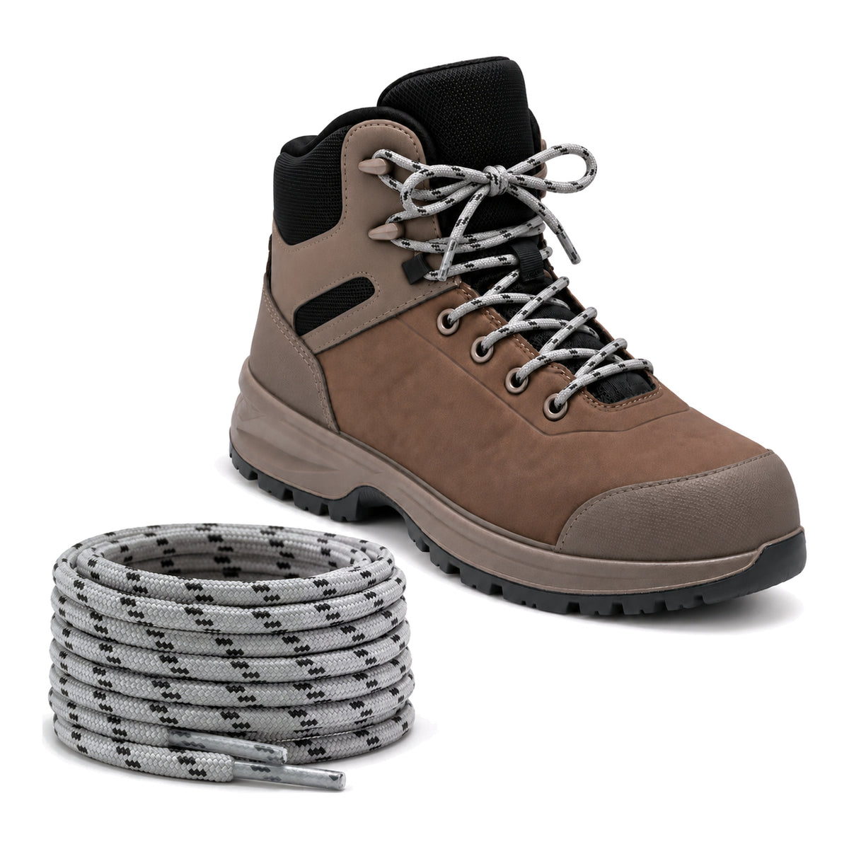 Grau Hell Schwarz Gemustert – schnuersenkel wander grau hell schwarz gemustert 02 schuh braun hell