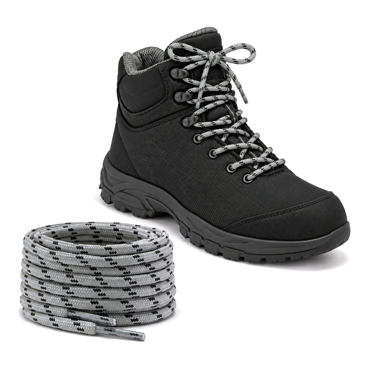 Grau Hell Schwarz Gemustert – schnuersenkel wander grau hell schwarz gemustert 03 schuh schwarz