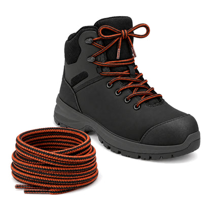 Orange Schwarz – schnuersenkel wander orange schwarz 02 schuh schwarz