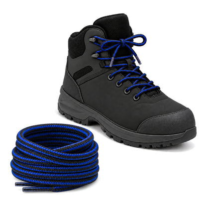Schwarz Blau – schnuersenkel wander schwarz blau 02 schuh schwarz