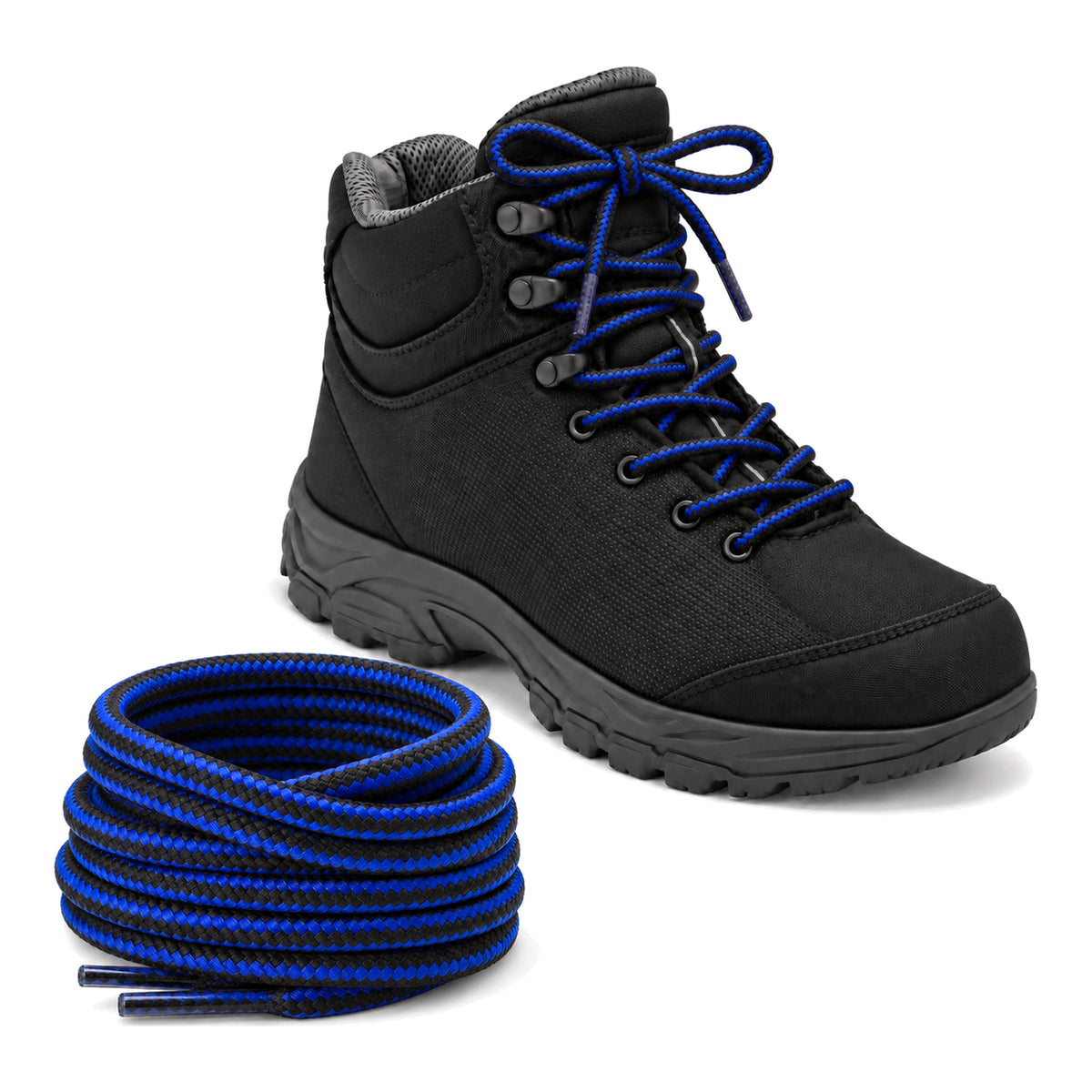 Schwarz Blau – schnuersenkel wander schwarz blau 03 schuh schwarz