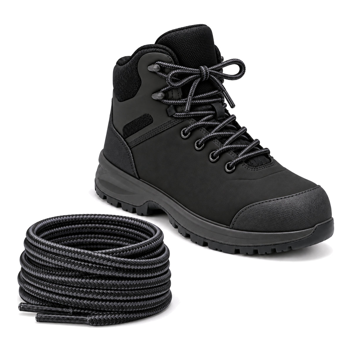 Schwarz Grau – schnuersenkel wander schwarz grau 03 schuh schwarz