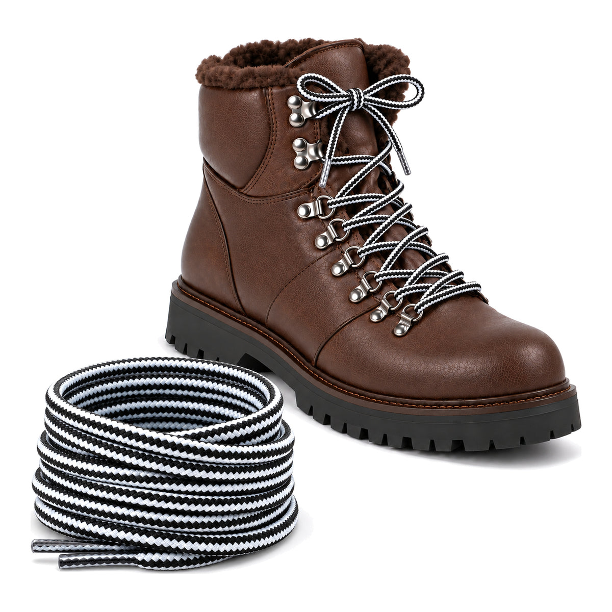 Schwarz Weiss – schnuersenkel wander schwarz weiss 02 schuh braun dunkel