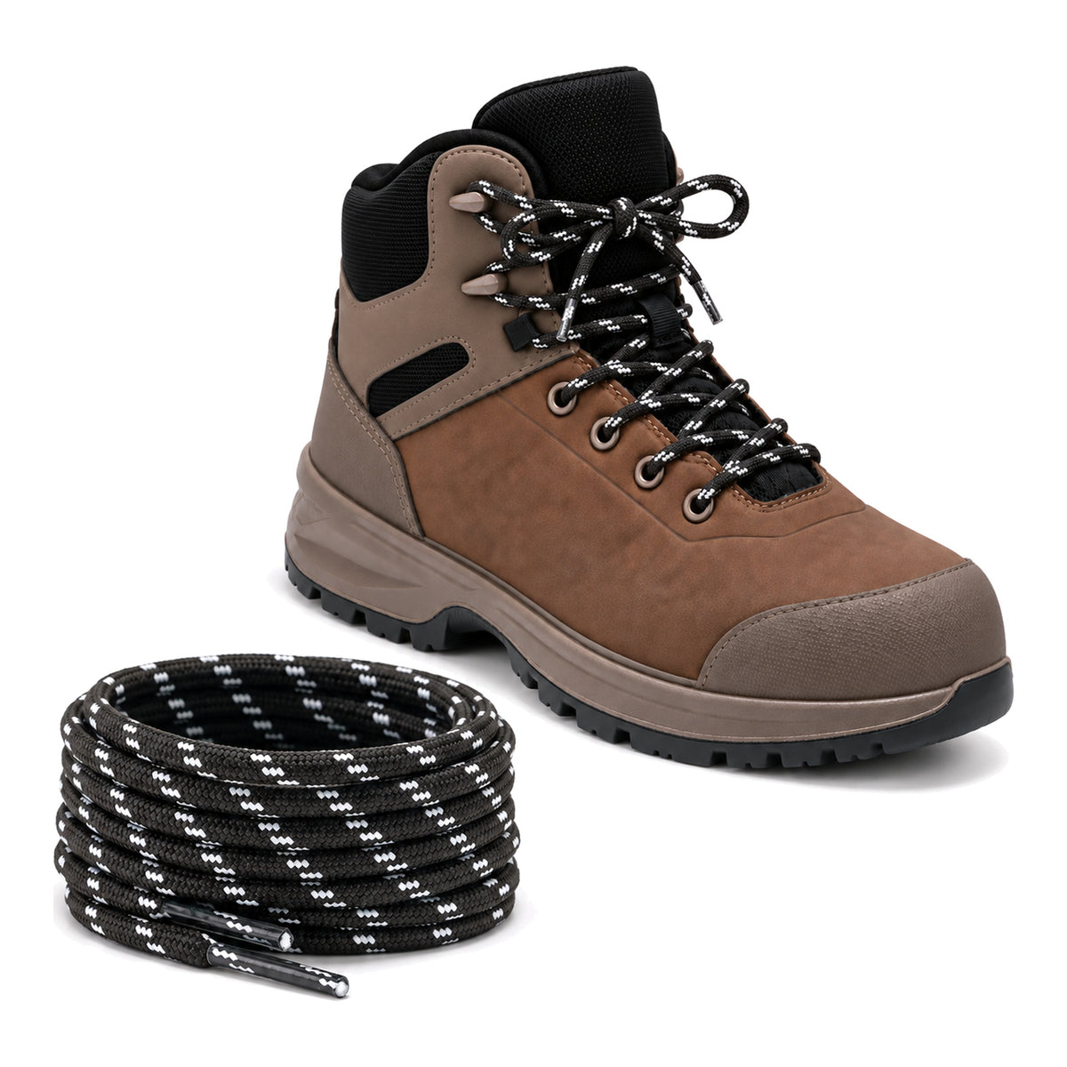 Schwarz Weiss Gemustert – schnuersenkel wander schwarz weiss gemustert 02 schuh braun hell