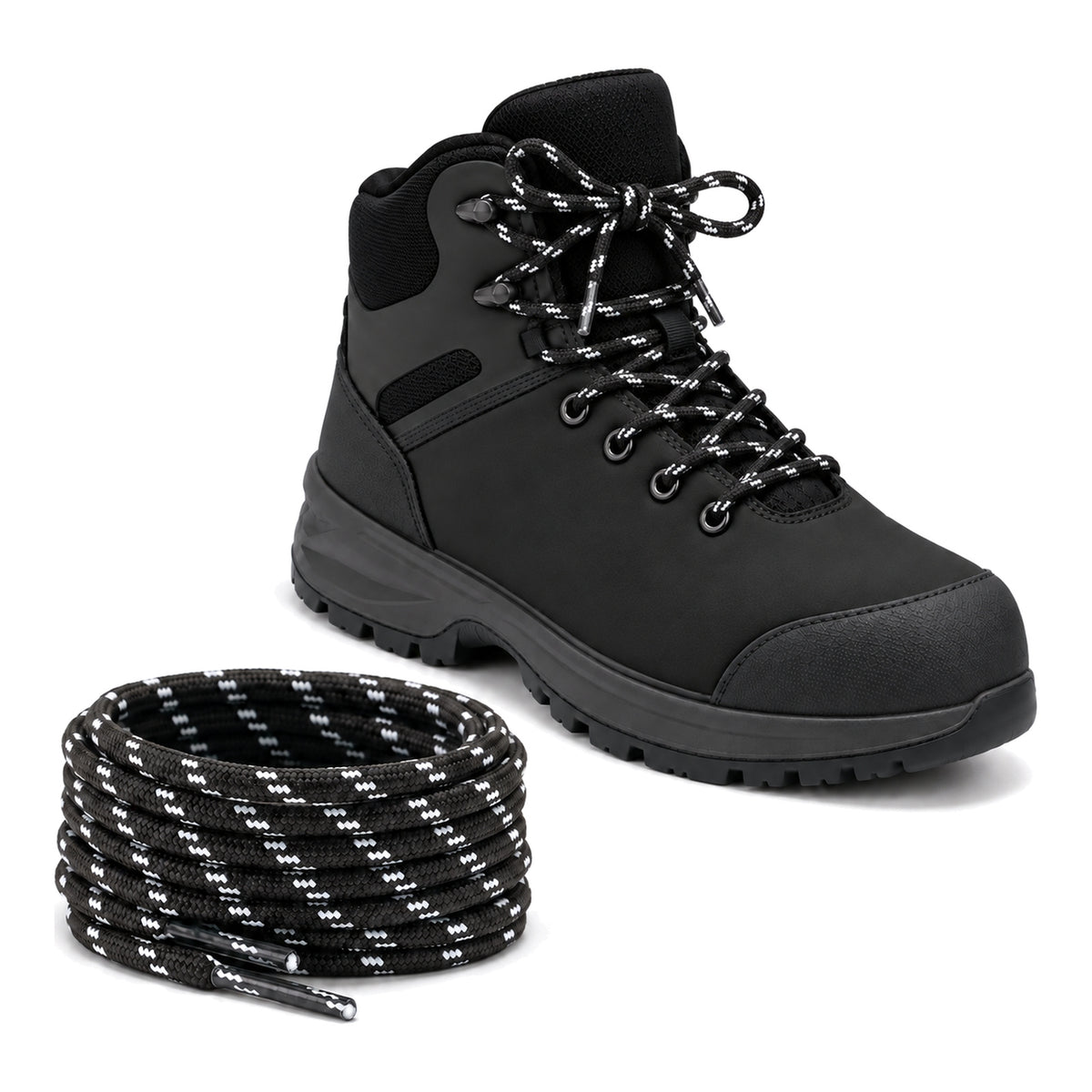 Schwarz Weiss Gemustert – schnuersenkel wander schwarz weiss gemustert 03 schuh schwarz