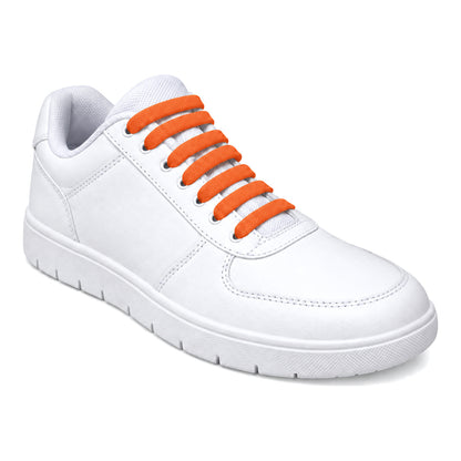 Orange – silikon schnuersenkel orange 02 am schuh