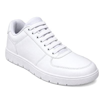 Weiß – silikon schnuersenkel weiss 02 am schuh