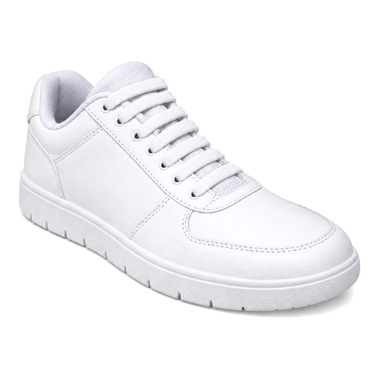 Weiß – silikon schnuersenkel weiss 02 am schuh