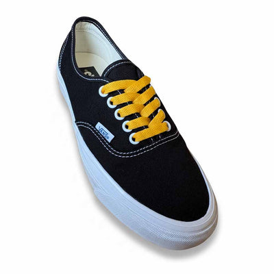 VANS Authentic Schnürsenkel – Flach Standard 8mm breit, Gelb Dunkel
