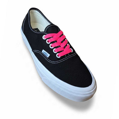 VANS Authentic Schnürsenkel – Flach Standard 8mm breit, Pink Neon