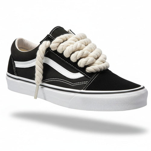 VANS Old Skool Seil-Schnürsenkel – Weiss Creme